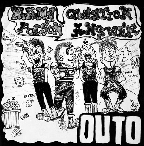 Outo - Many Question Poison Answer - Japan7 inch Single Record