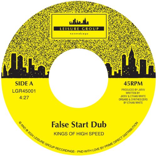 Kings Of High Speed - False Start Dub - Import7 inch Single Record