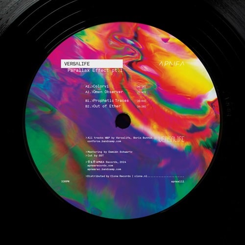 Versalife - Parallax Effect Pt.1 - Import Vinyl 12 inch Record