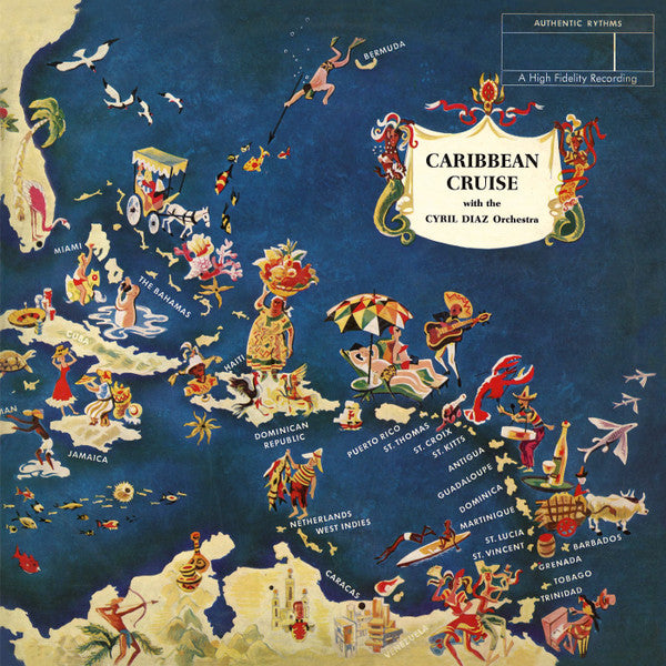 Cyril Diaz - Caribbean Cruise - Import Vinyl LP Record