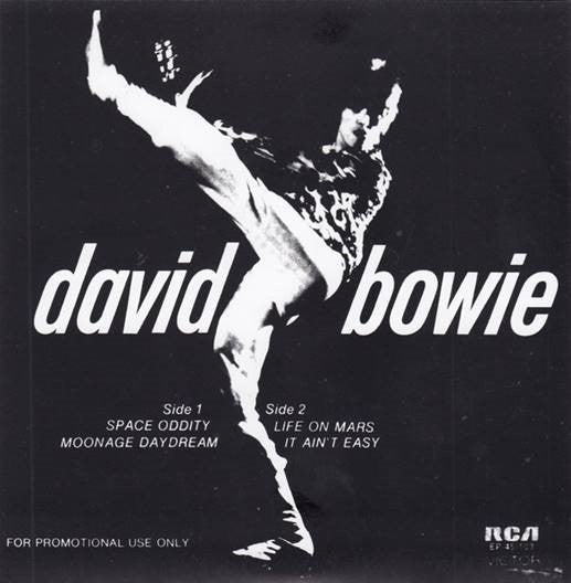 David Bowie - Space Oddity, Moonage Daydream, Life On Mars?, It Ain'T Easy - Import7 inch Single Record