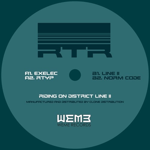 Rtr - Riding On District Line Ii - Import Vinyl 12 inch Record