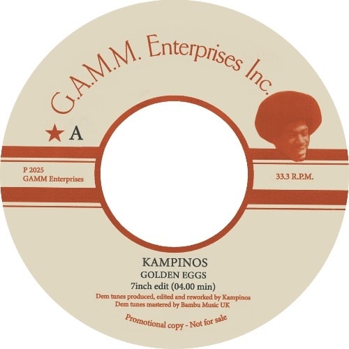 Kampinos - Golden Eggs-Menino De Outro Mundo - Import7 inch Single Record