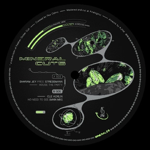 Cle Acklin & Sharam Jey Pres. Stressman - Mineral09 - Import Vinyl 12 inch Record