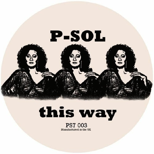 P Sol - This Way - Import Vinyl 7 inch Single Record