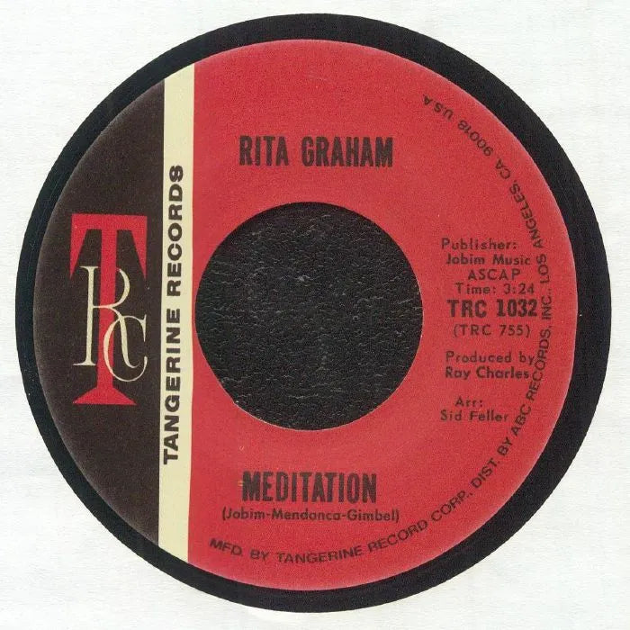 Rita Graham - My Cup Runneth Over - Import Vinyl 7 inch Single Record