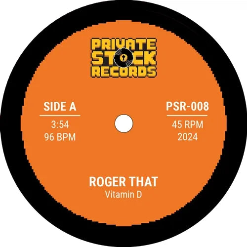 Vitamin D/Double A - Roger That/You Can'T Front Om That - Import Vinyl 7 inch Single Record