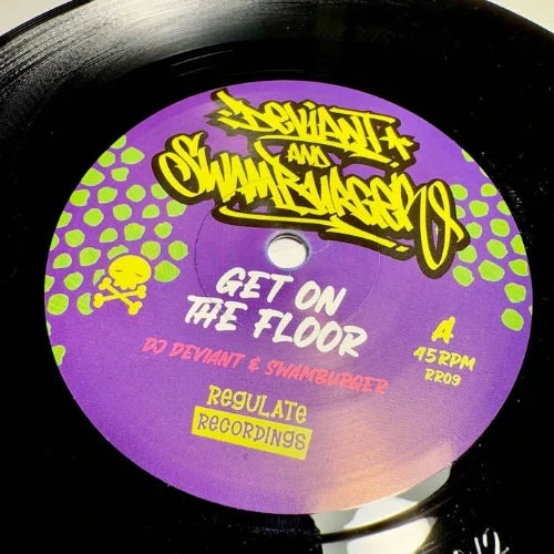 Dj Deviant - Get On The Floor/ Where' S The Party Clap - Import Vinyl 7 inch Single Record