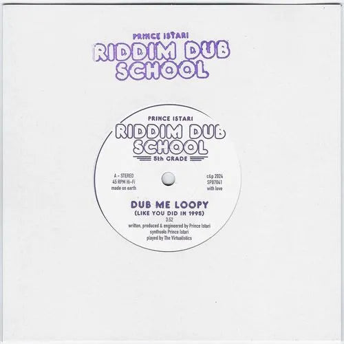 Prince Istari - Riddim Dub School 5Th Grade - Import Vinyl 7 inch Single Record