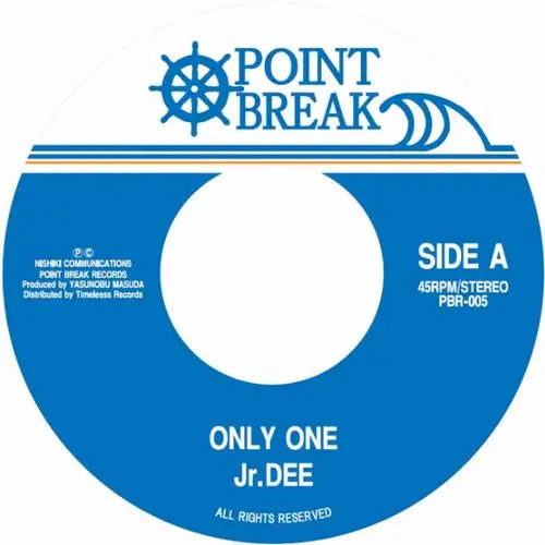 Jr.Dee - Only One - Japan Vinyl 7 inch Single Record