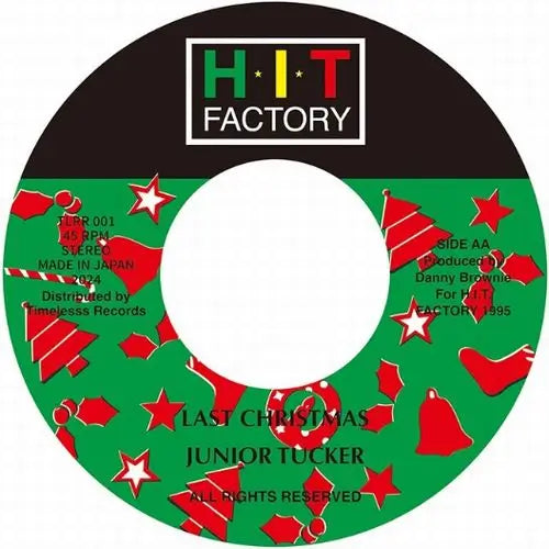 Junior Tucker - Last Christmas - Japan Vinyl 7 inch Single Record