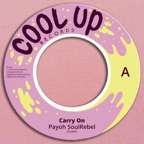 Payoh Soulrebel - Carry On - Import Vinyl 7 Inch Single Record