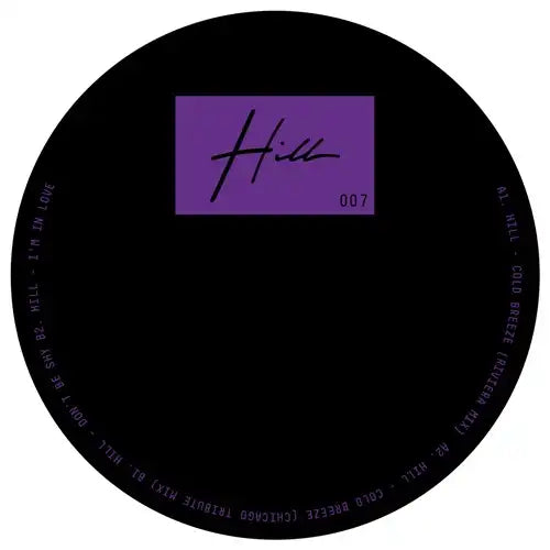 Hill - Hill 007 - Import Vinyl 12 Inch Record
