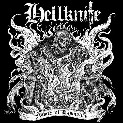 Hellknife - Flames Of Damnation - Import Vinyl LP Record