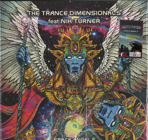 Trance Dimensional / The Trance Dimensional - Space Angels: 66 Copies Limited Splatter Color Vinyl+Cd - Import LP Record + CD