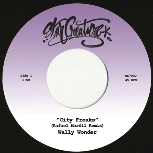 Wally Wonder - City Freaks - Import Vinyl 7 Inch Single Record