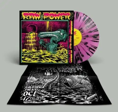 Raw Power - Screams From The Gutter - Import Vinyl LP Record