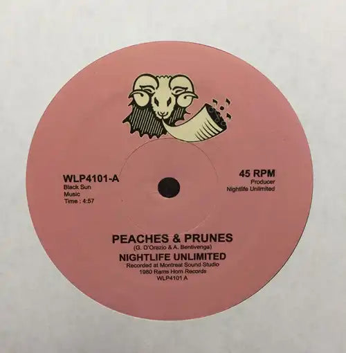 Nightlife Unlimited  - Peaches & Prunes  - Import 12 inch Record