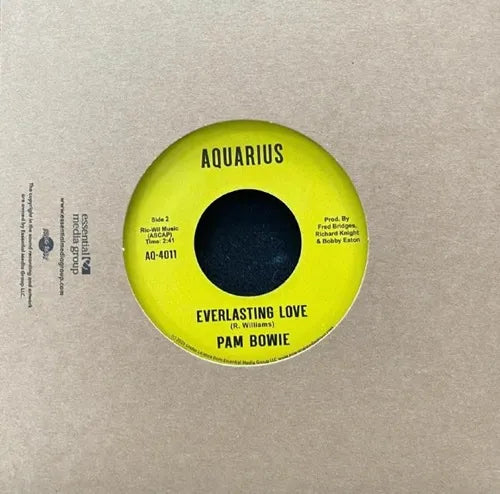 Pam Bowie - Everlasting Love / He'S All I Need  - Import 7 inch Single Record