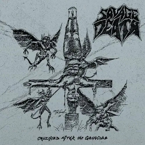 Savage Death - Crucified After The Genocide  - Import LP Record