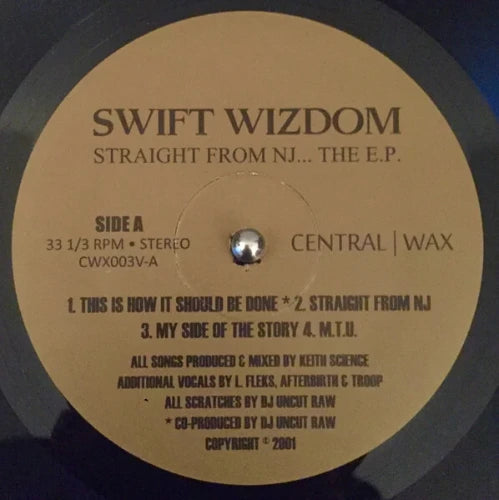 Swift Wizdom - Straight From Nj... The Ep  - Import 12 inch Record