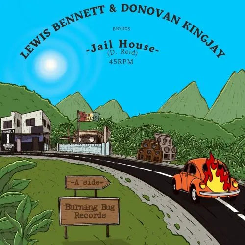 Lewis Bennett - Jail House - Import 7 inch Single Record