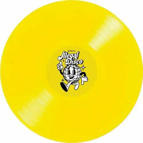 Various Artists (Illegal Disco) - Illegal Disco Limited 001  - Import 180G Translucent Yellow Vinyl 12 inch Record