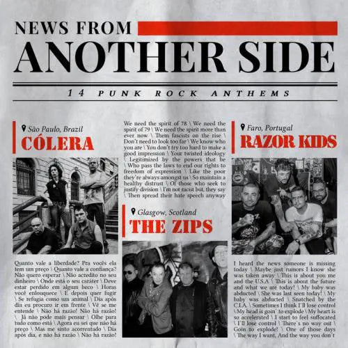 Colera : Zips : Razor Kids - News From Another Side  - Import LP Record