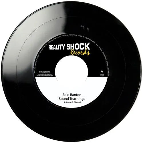 Solo Banton - Sound Teachings - Import 7 inch Single Record