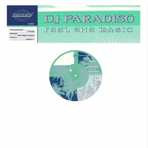 Dj Paradiso - Feel The Magic Ep - Import 12 inch Record
