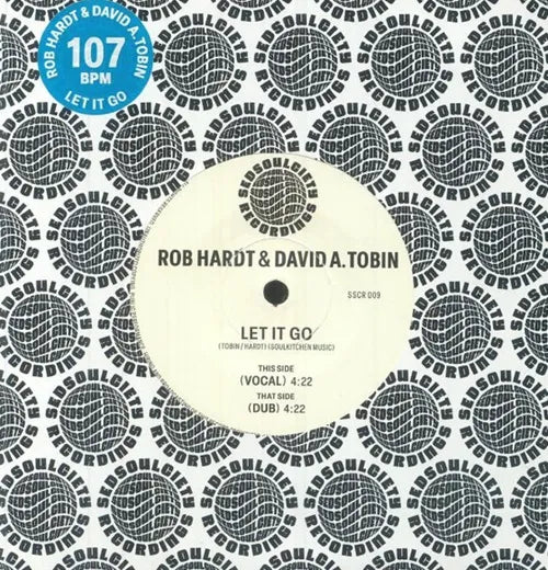 Rob Hardt With Mr.Maph & David A.Tobin - Let It Go  - Import 7 inch Single Record