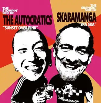 The Autocratics / Skaramanga - Split Ep - Japan 7 inch Single Record