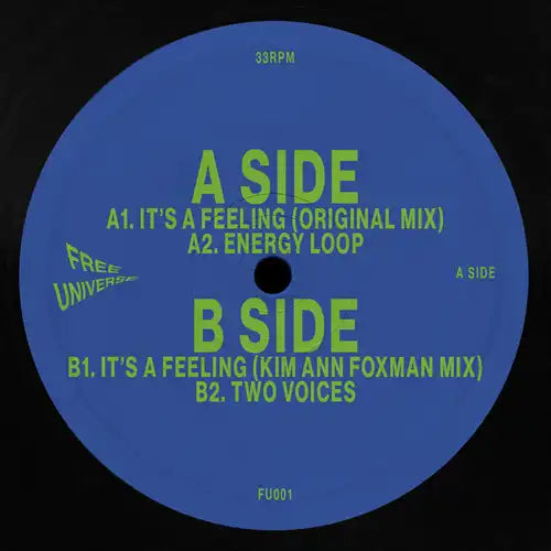Gee Dee (Greg D) - It'S A Feeling - Import 12 inch Record