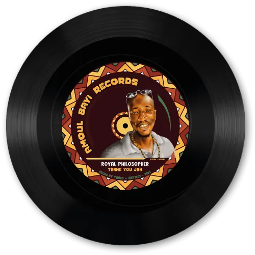 Royal Philosopher - Thank You Jah - Import 7 inch Single Record