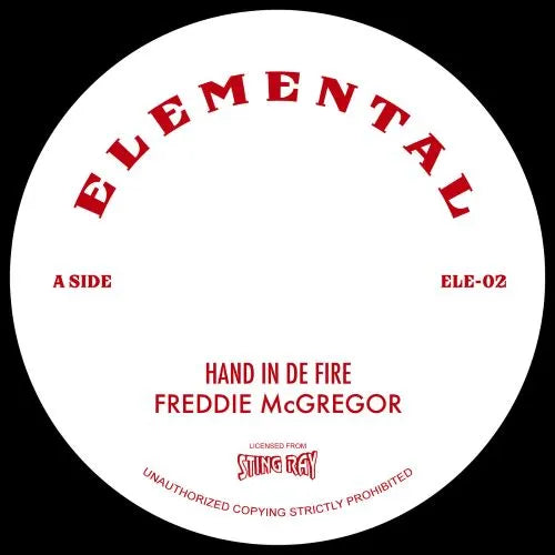 Freddie Mcgregor  - Hand In De Fire - Import 7 inch Single Record