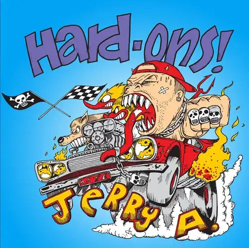 Hard-Ons With Jerry A(Poison Idea) - You Won'T Shut Up - Dead End Turnaround - Import 7 inch Single Record