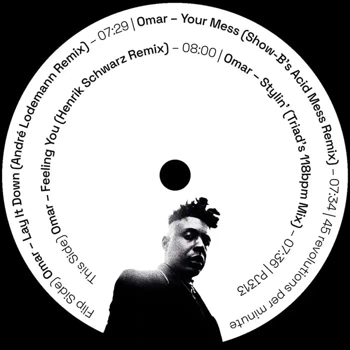 Omar  - Remixes  - Import 12 inch Record