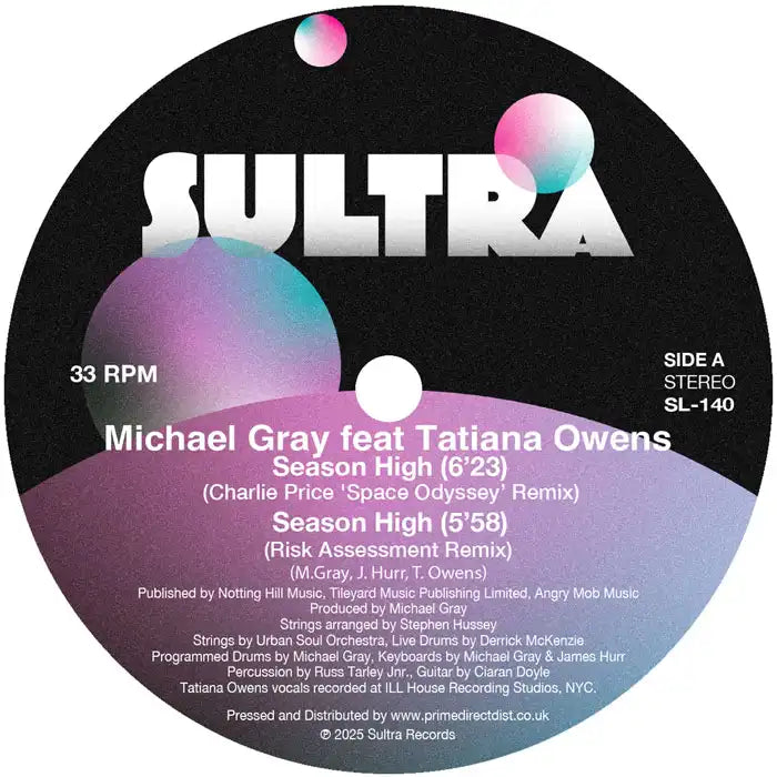 Various Artists (Sultra) - Season High / Music Of Life - Remixes - Import 12 inch Record