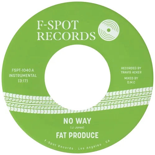 Fat Produce - No Way / 54-46 Was My Number  - Import 7 inch Single Record