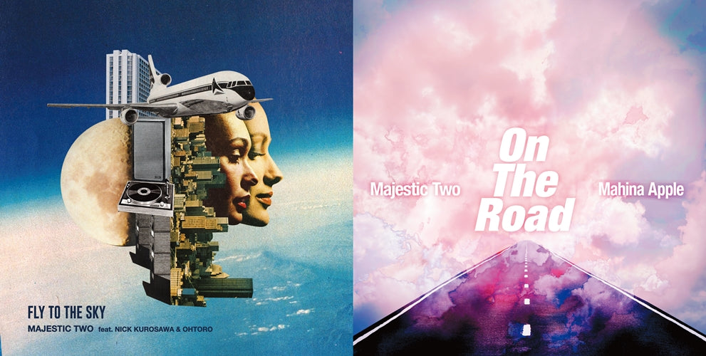 Majestic Two - On The Road、Fly To The Sky  - Japan 7 inch Single Record