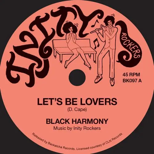 Black Harmony  - Let'S Be Lovers - Import 7 inch Single Record