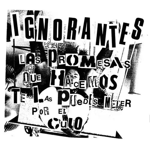Ignorantes - Las Promesas Que Te Hacemos Te Las Puedes Meter Por El Culo - Import 7 inch Single Record