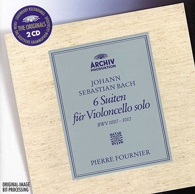 Pierre Fournier - Bach: Six Suites for Solo Cello - Import 2 CD