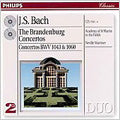 Nevil Mariner - J.S.Bach: Brandenburg Concertos No.1-No.6, Concertos BWV.1043 & BWV.1060 - Import 2 CD