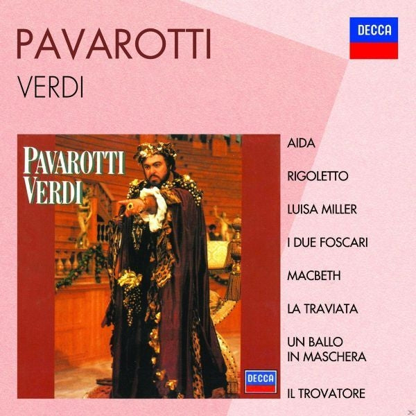 Luciano Pavarotti - Verdi - Import CD