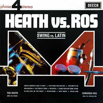 Ted Heath & His Music 、 Edmundo Ros & His Orchestra - Heath Versus Ros Vols.1& 2 - Import Vinyl 2 LP Record Limited Edition