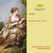 Daniel Barenboim - Haydn: Symphonies 44-49 - Import 2 CD