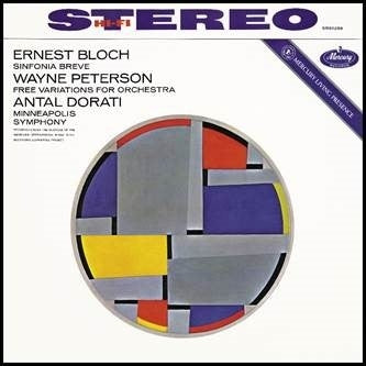 Antal Dorati - Ernest Bloch/Sinfonia Breve/Wayne Peterson: Free Variations [LP] - Import LP Record Limited Edition