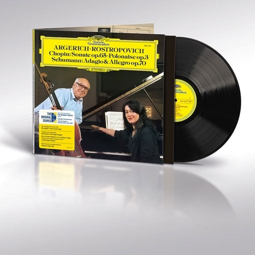 Martha Argerich & Mstislav Rostropovich - Chopin:Cello Sonata / Schumann:Adagio&Allegro(Lp) - Import Vinyl LP Record Limited Edition