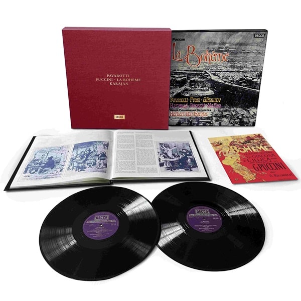 Herbert Von Karajan - Puccini:La Boheme - Import Vinyl 2 LP Record